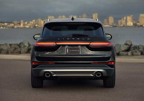 The rear lighting of the 2024 Lincoln Corsair® SUV spans the entire width of the vehicle. | Dave Sinclair Lincoln in St Louis MO
