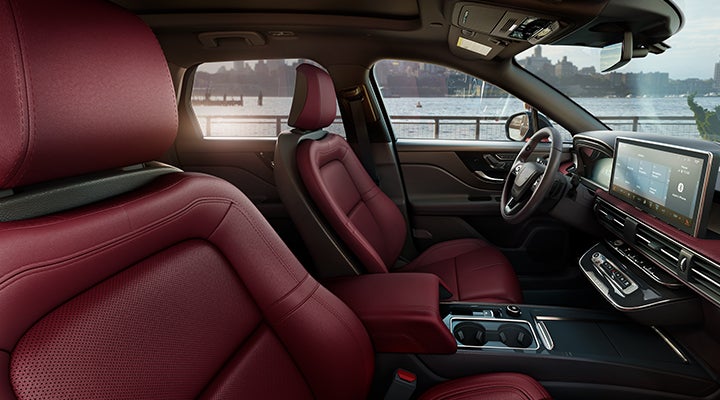 The available Perfect Position front seats in the 2024 Lincoln Corsair® SUV are shown. | Dave Sinclair Lincoln in St Louis MO
