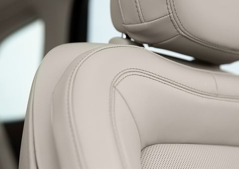 Fine craftsmanship is shown through a detailed image of front-seat stitching. | Dave Sinclair Lincoln in St Louis MO